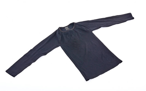 Термобелье мужское футболка с длинным рукавом (лонгслив) ST-2043 (чер,S-3XL-рост170-185см)