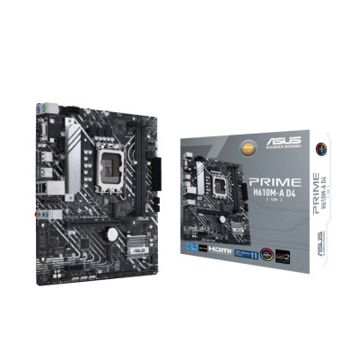 Материнська плата Asus Prime H610M-A D4-CSM Socket 1700 Материнська плата Asus Prime H610M-A D4-CSM Socket 1700
