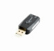 Gembird SC-USB2.0-01 black USB2.0-Audio
