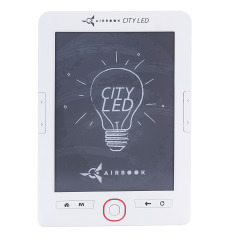 AirBook City LED Grey; 6" (1024х758) E Ink Pearl, с подсветкой