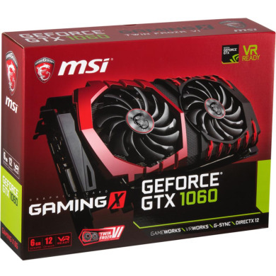 MSI GeForce GTX1060 6144Mb GAMING X (GTX 1060 GAMING X 6G)