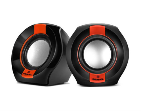 Акустическая система REAL-EL S-50 Black/Red Акустическая система REAL-EL S-50 Black/Red